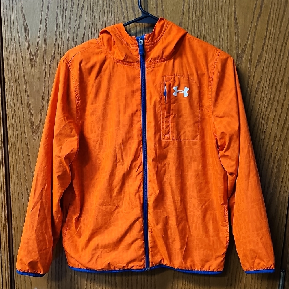 Under Armour Vibrant Orange Windbreaker